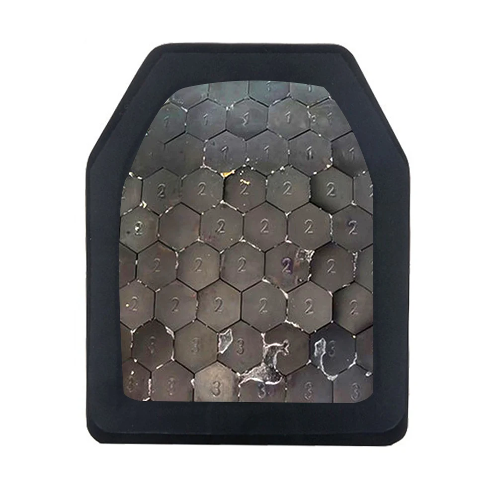 Harder and lighter silicon carbide ceramic plate for tactical vest professional personal protection equipment