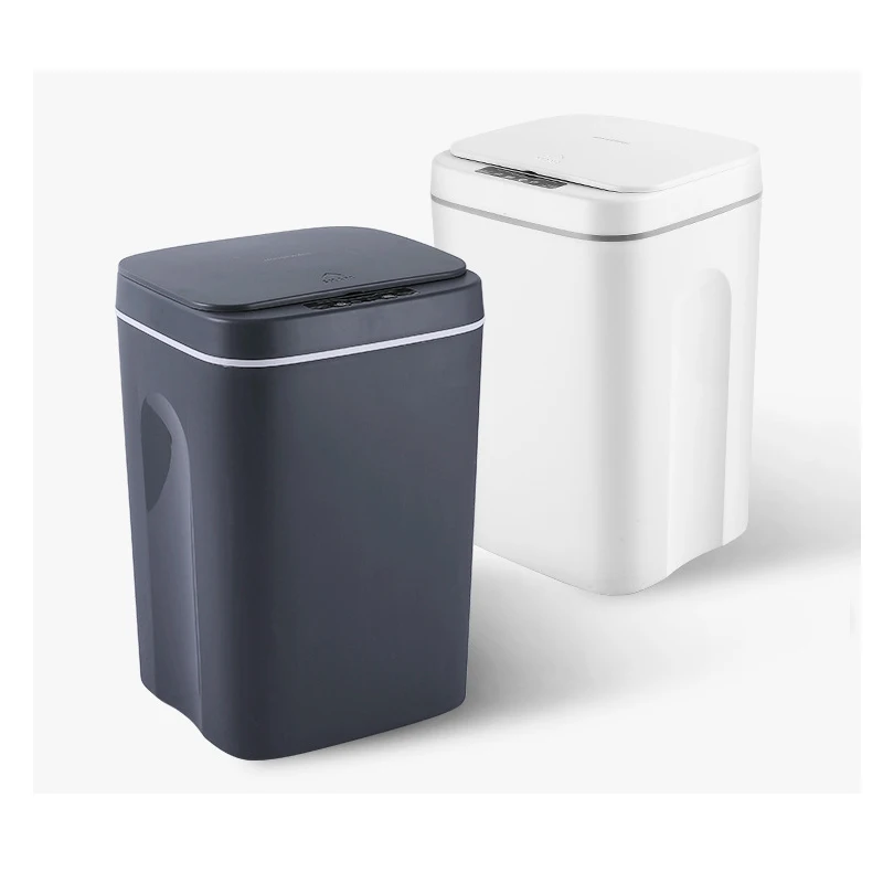Battery /USB model automatic Touch-Free induction smart trash can