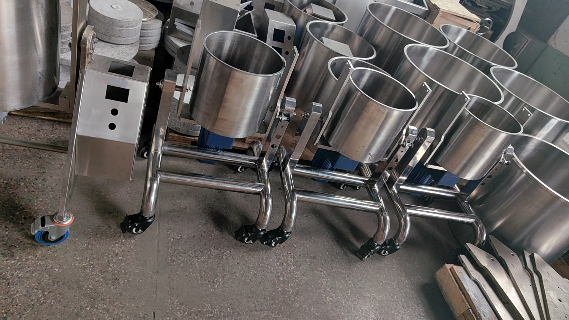 LST sss stainless 10/25 L Small chocolate melanger chocolate grinding machine for cocoa pistachio nuts