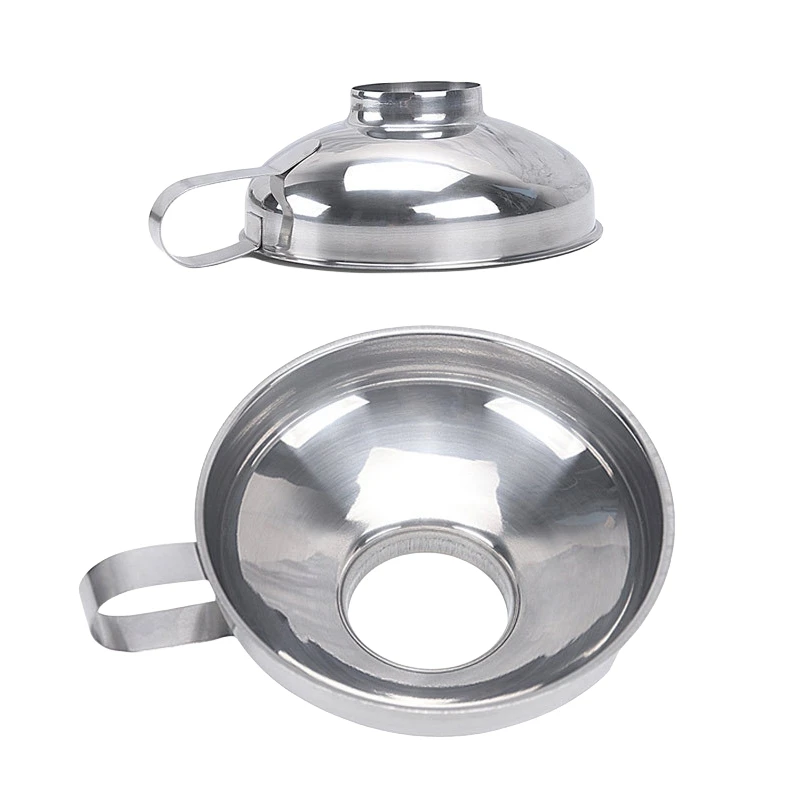 Wholesale Canning Supplies Kit Kitchen Use Stainless Steel Canning Funnels Wide Mouth Funnel for Wide and Regular Mason Jars