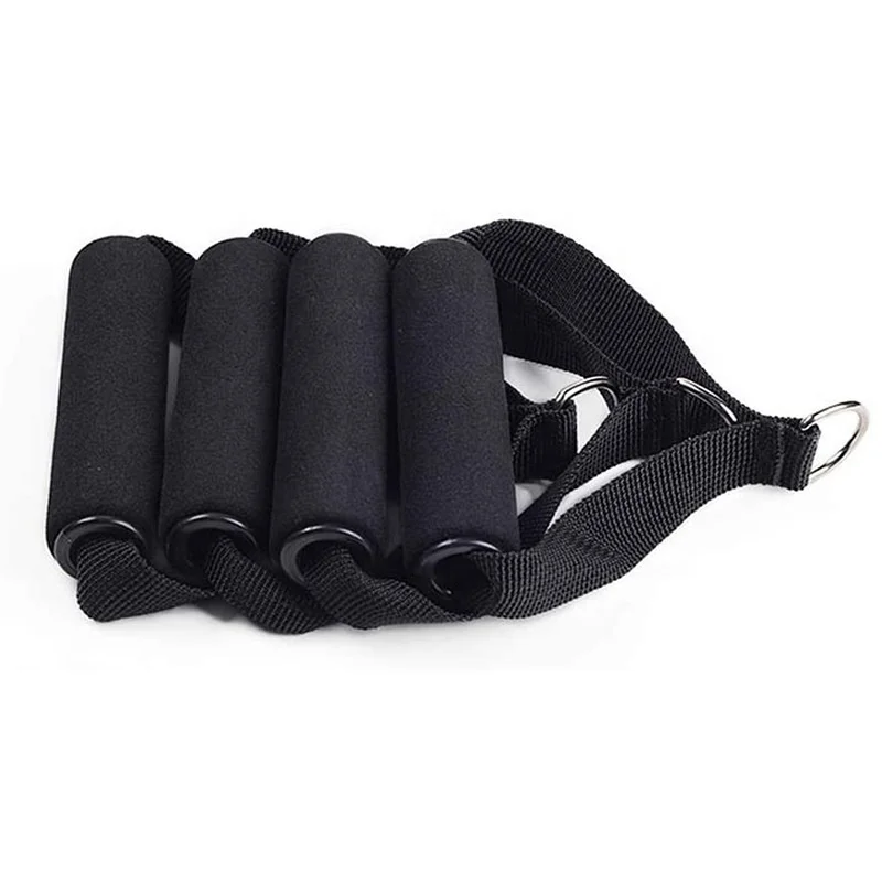 Foam Replacement Black Yoga Exercise Gym Exercise Strength Band Resistance Band Handle