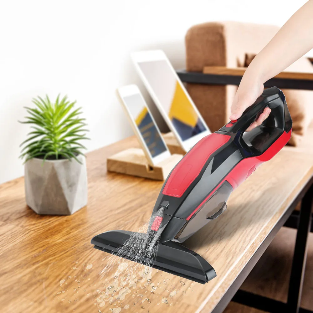 9000Pa Hign Suction Power Than Bissel Portable Or Car Wet And Dry Vacuum Cleaner, Sucking Water And Liquid