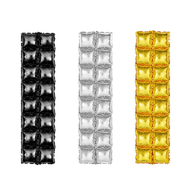 Balloon Manufacturer Rainbow Double Row Backdrop Decor Balloons Wholesale Helium Globos Background Curtain Wall Foil Balloon