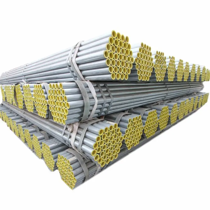 Round Hot Dipped Galvanized Steel Pipe High Strength Galvanized Steel Pipe S235 S275