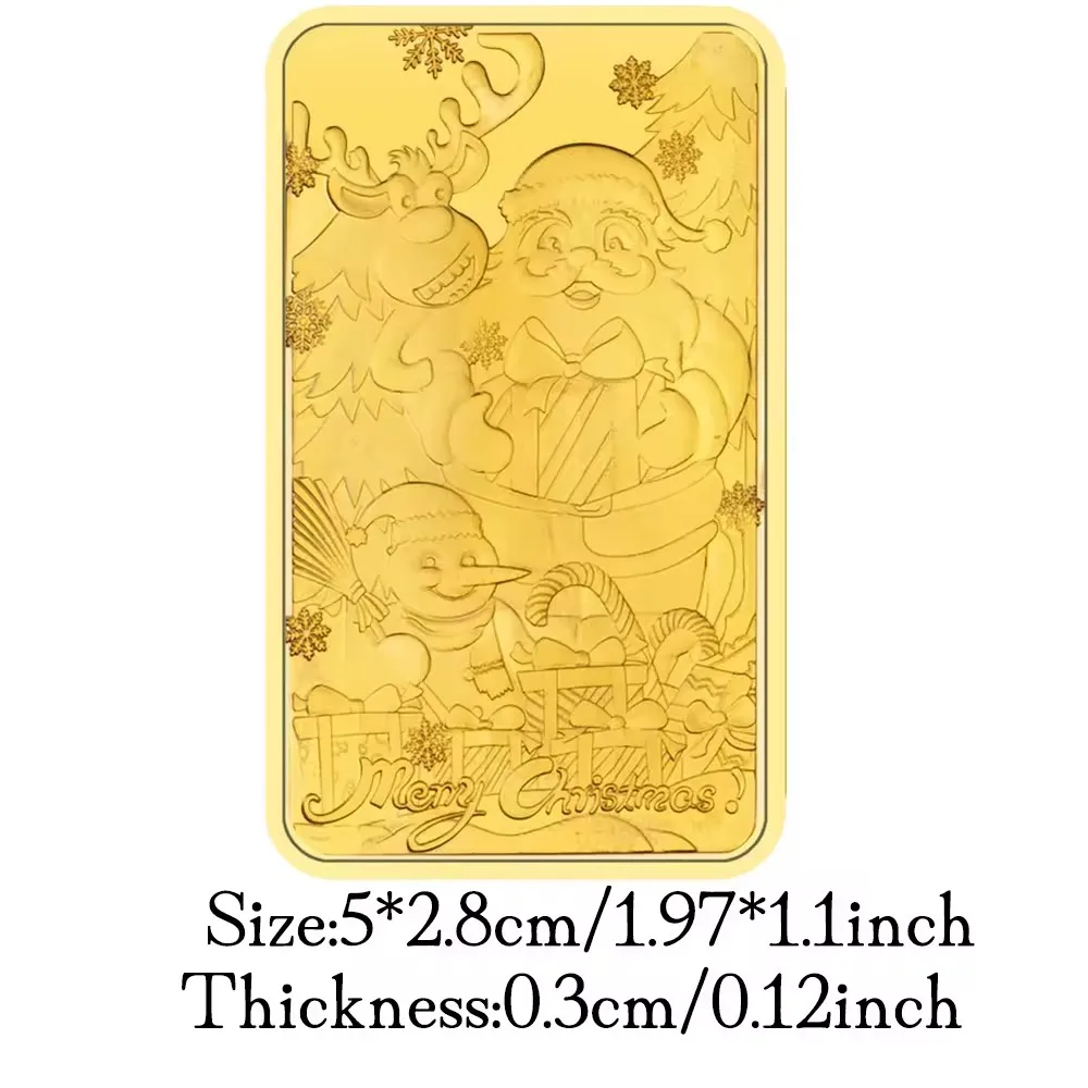 High Quality Commemorative Custom Made Metal Gold Clad Plated Tungsten Bar 1 Oz Plated gold Bullion Bars Popular