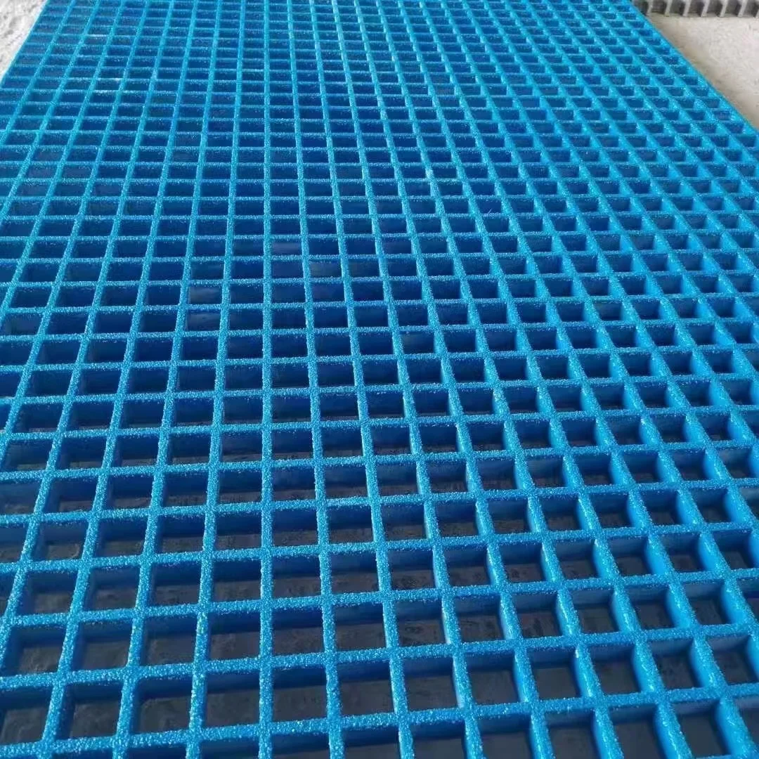 Anti Slip FRP Grating FRP Grating Panel GRP FRP Mesh Grid Grating