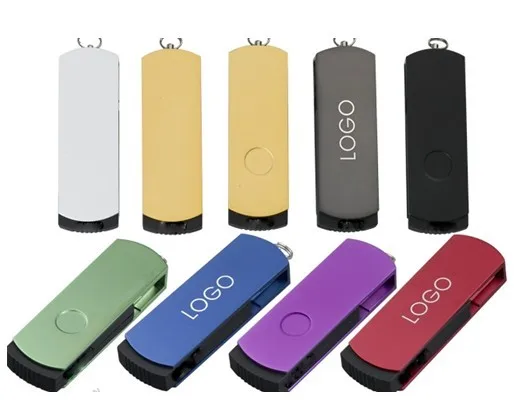 Sublimation Usb memory drive 4GB 8GB Rotating swivel usb flash drive