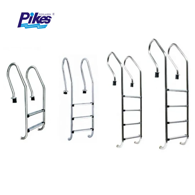 China manufacturer outdoor swimming pool 304/316 swimming step ladder stainless steel pool ladder