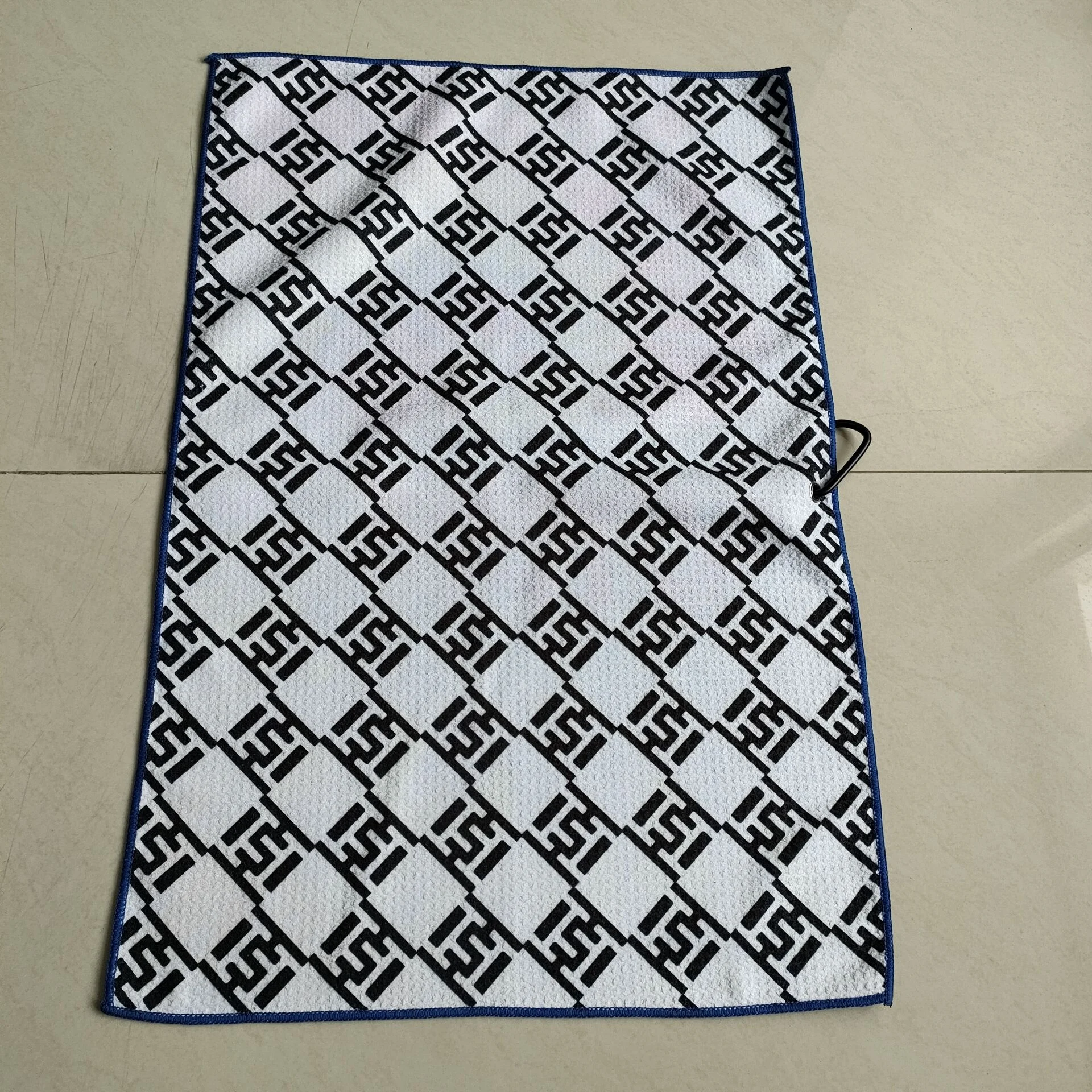 Fashionable double side print microfiber sandfree recycled  beach towel with logo custom print tie dye beach towel