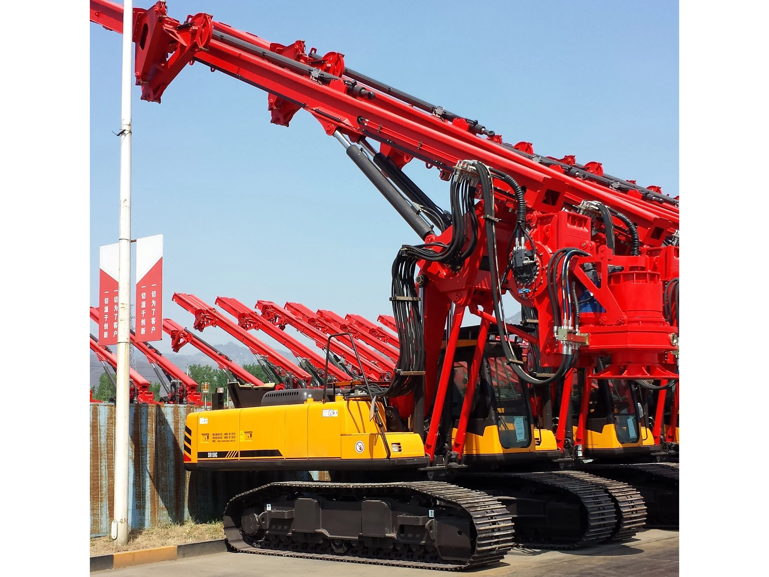 112 ton 2500mm Pile Diameter SR315-S Piling Machine Crawler Rotary Drilling Rig with High Quality