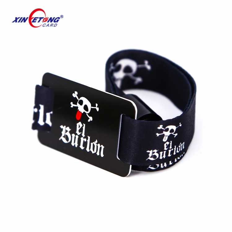 2022 Top-ranking products Social Media Programmable Nfc Wrist Band Smart Rfid Wristband bracelets