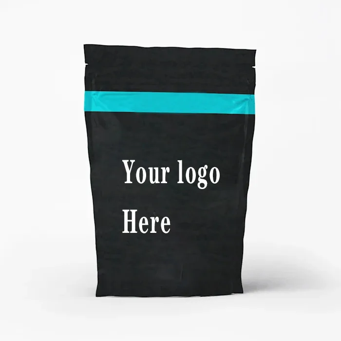 Sachet bags for cookie packaging with zipper bags custom mylar flat packaging bags