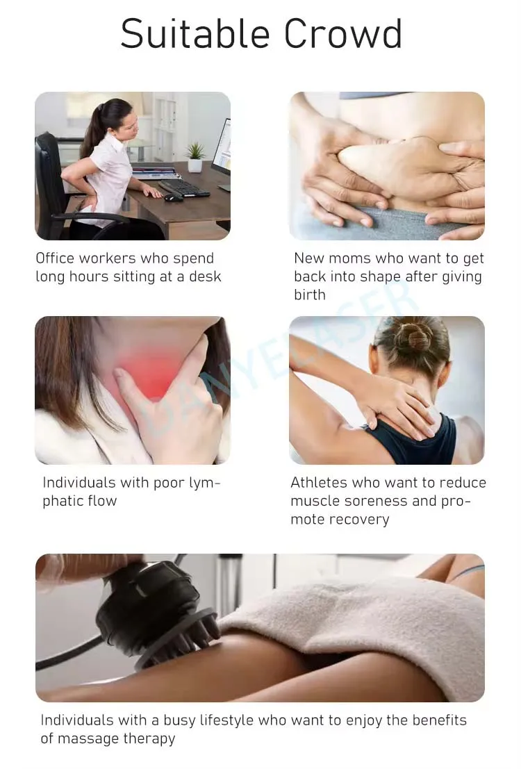 Danye G8 6 in 1 Body Device G8 Relax Muscles & Relive Fatigue G8 Full Body Massage