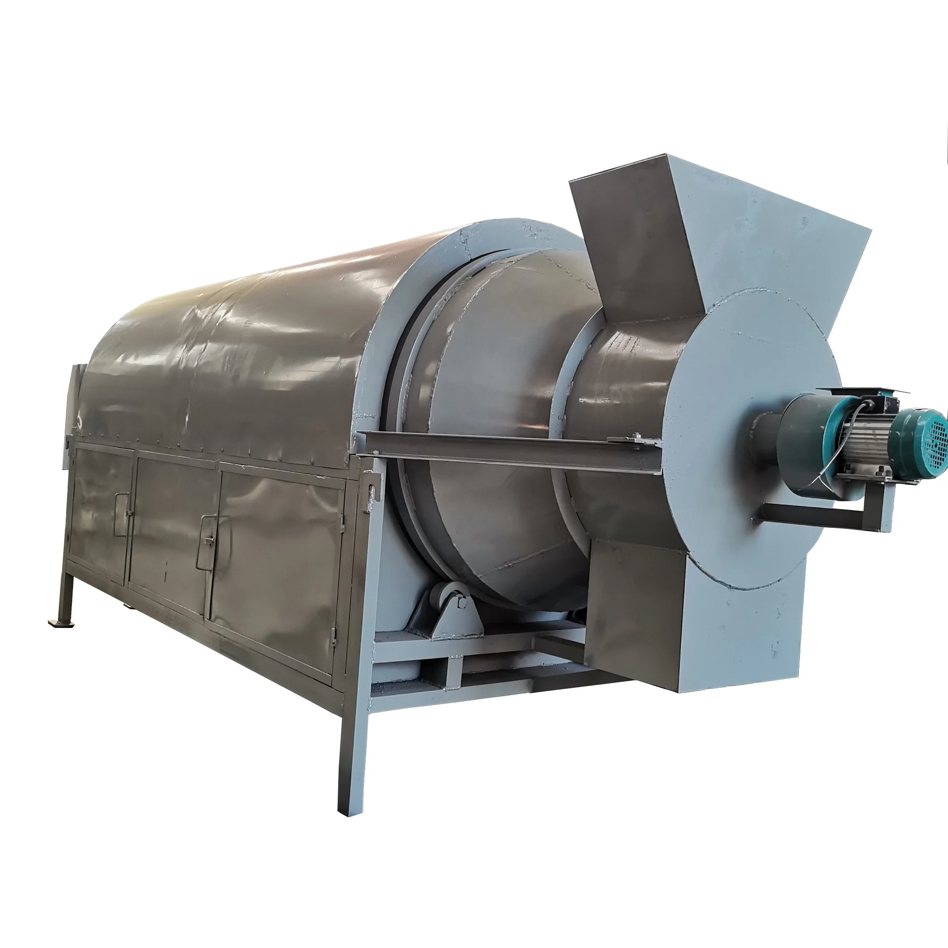 Coffee bean peanut paddy corn rotary drum drying machine 304 Stainless steel food dryer machine price
