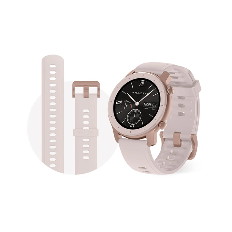 
Wholesale Original Xiaomi Mi Amazfit GTR 42mm Smartwatch 5 ATM Water Resistant Heart-rate Smart Watch 