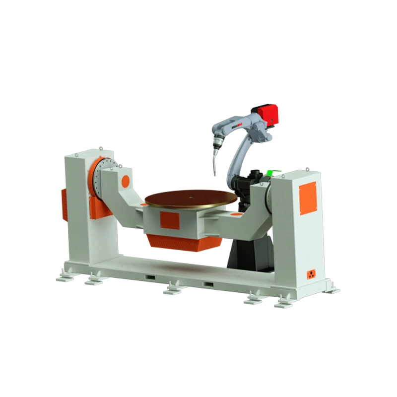PYD19 Double-axis large U positioner workstation welding fixture table turntable automatic rotary welding station positioner