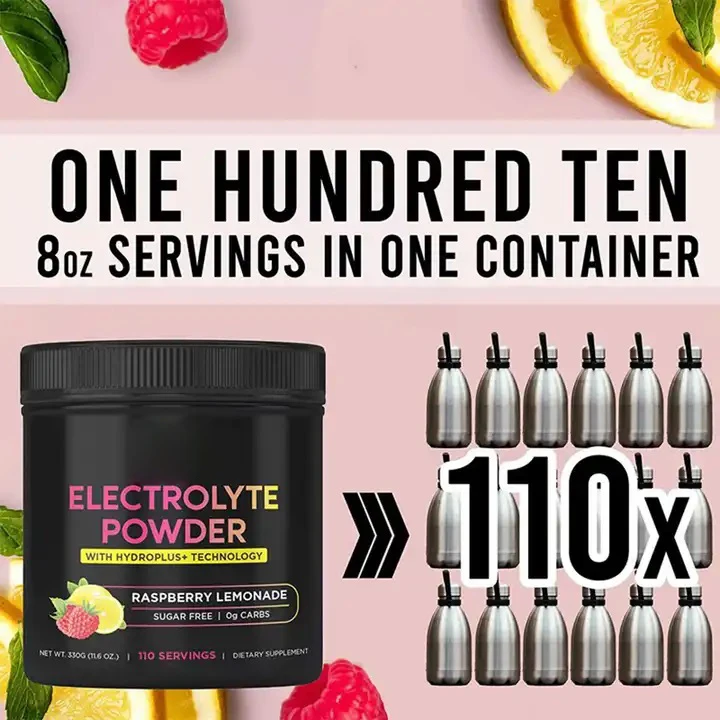 OEM Keto Electrolytes Powder No Sugar Increased Muscle recovery Healthy Energy Levels Electrolyte Manganese Powder