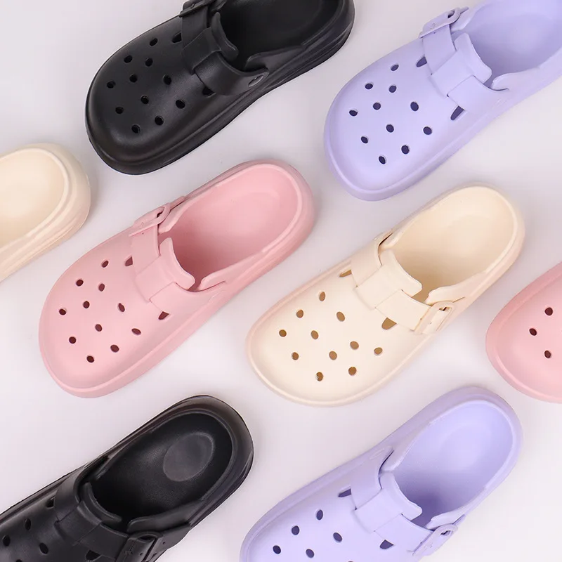 Summer Thick Sole Women EVA Clogs Shoes Medical Garden Clogs Surgical Nurses Shower Room Clogs