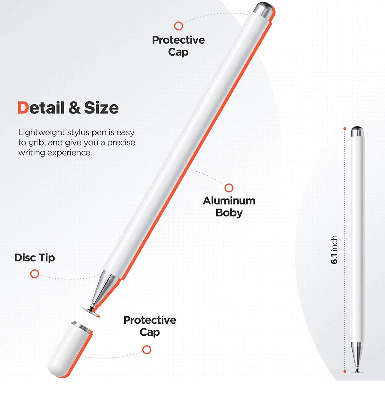 Oem Factory Sale Active Touch Screen Pen Smart Wholesale Stylus Pen