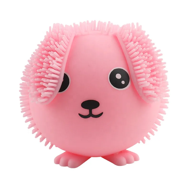 Суперзвезда Мега резиновый Спайк мягкий тянущийся кролик животное мяч