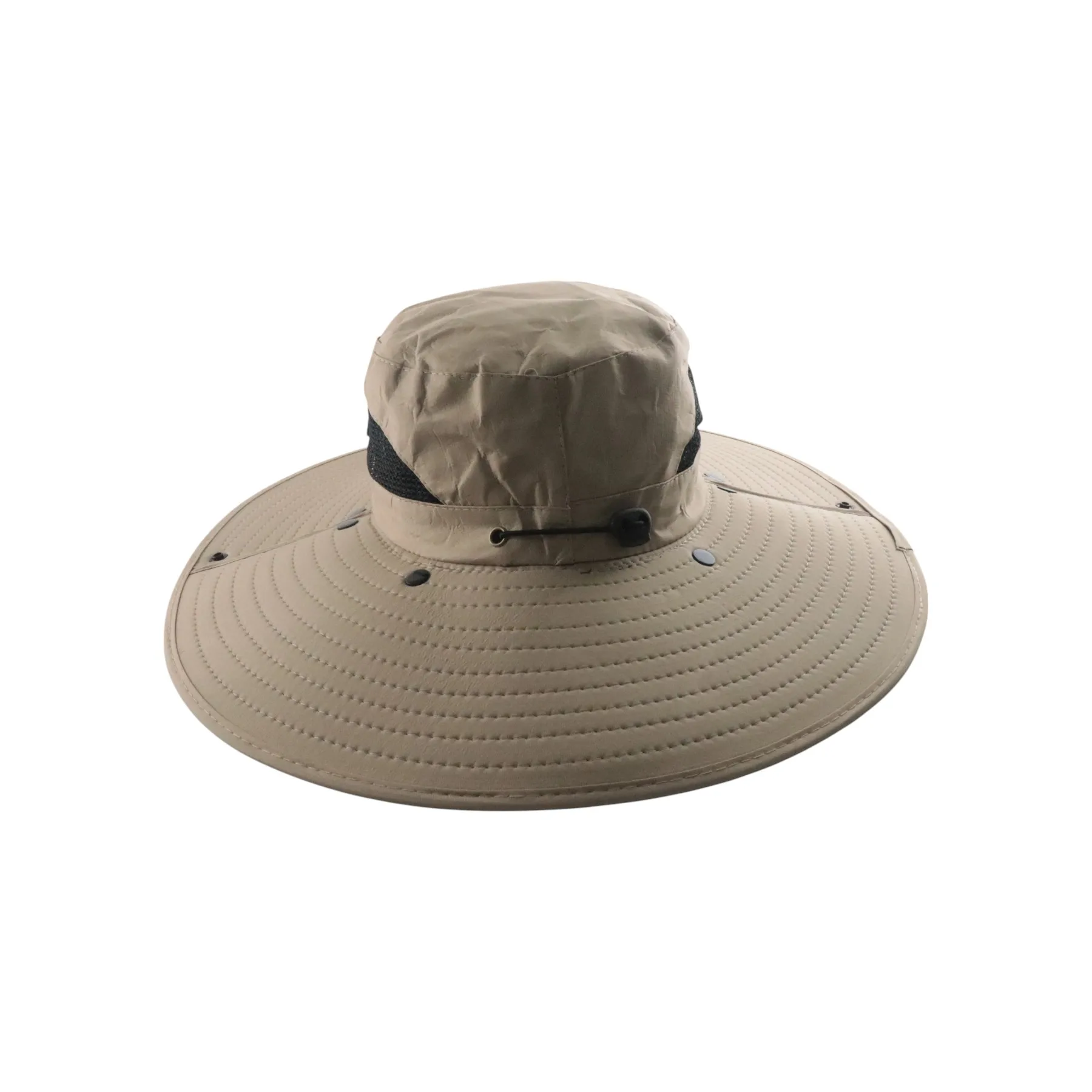 Custom bucket hat 2024 new solar powered fishing hat with double fan summer hat with built in fan