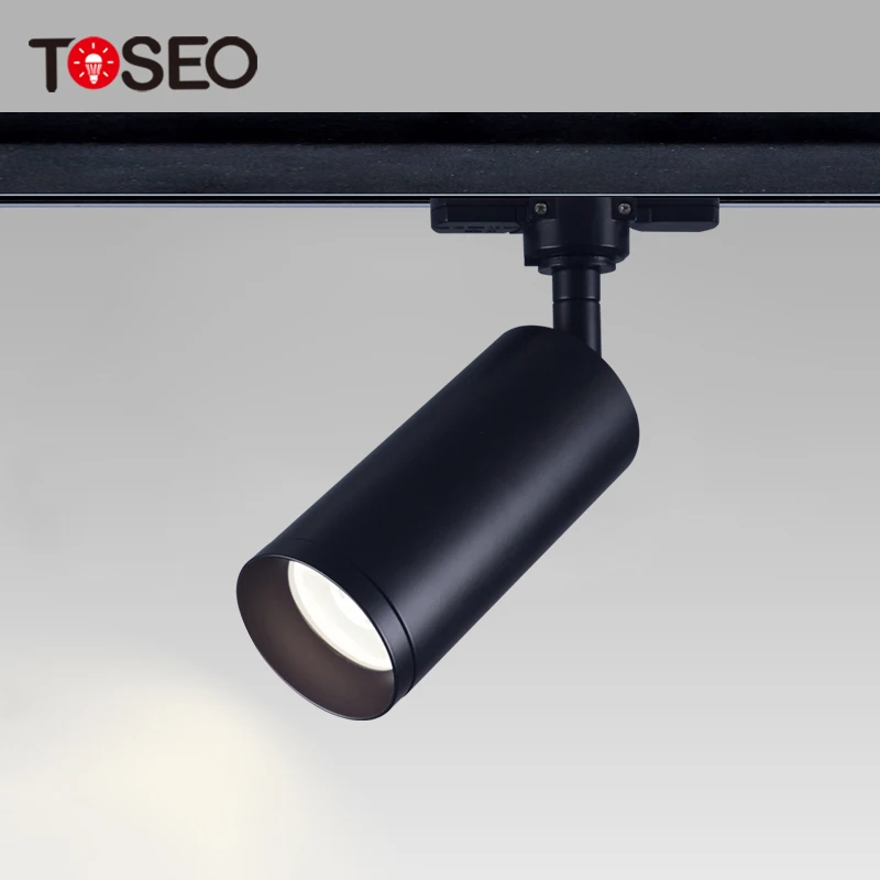 Commercial Track Light Pure Aluminium Surface Mounted Downlight Gu10 Spotlight Adjustable LED Aluminum 90 Modern TRACK Lights