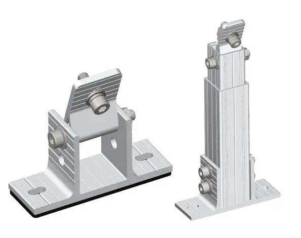 Easy installation solar mounting structures rooftop adjustable solar panel brackets