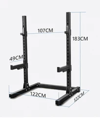 Bench & Rack Adjustable Bench And Squat Rack Gym Bench And Gym Rack