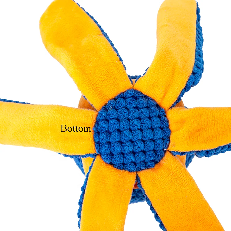 Wholesale in stock ready to ship custom logo littlest pet shop toys squeak eco friendly octopus pet chew toys