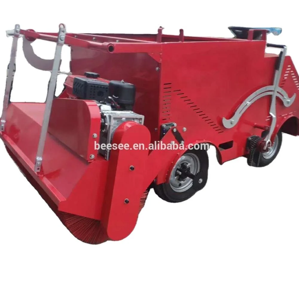 
Quartz sand and crumb rubber granules SBR/EPDM infill brush machine for artificial grass turf construction 