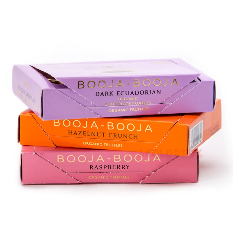 Custom Novel Design Low Price Chocolate Box Empty Paper Truffle Chocolate Color Packaging Boxes