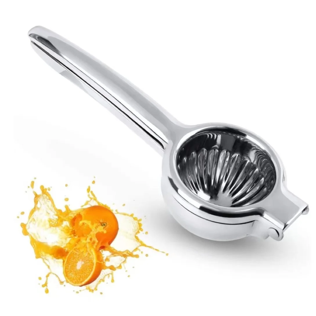 Top Seller 18/8 Stainless Steel Hand Manual Lemon Lime Squeezer Press Portable Blender and Juicer