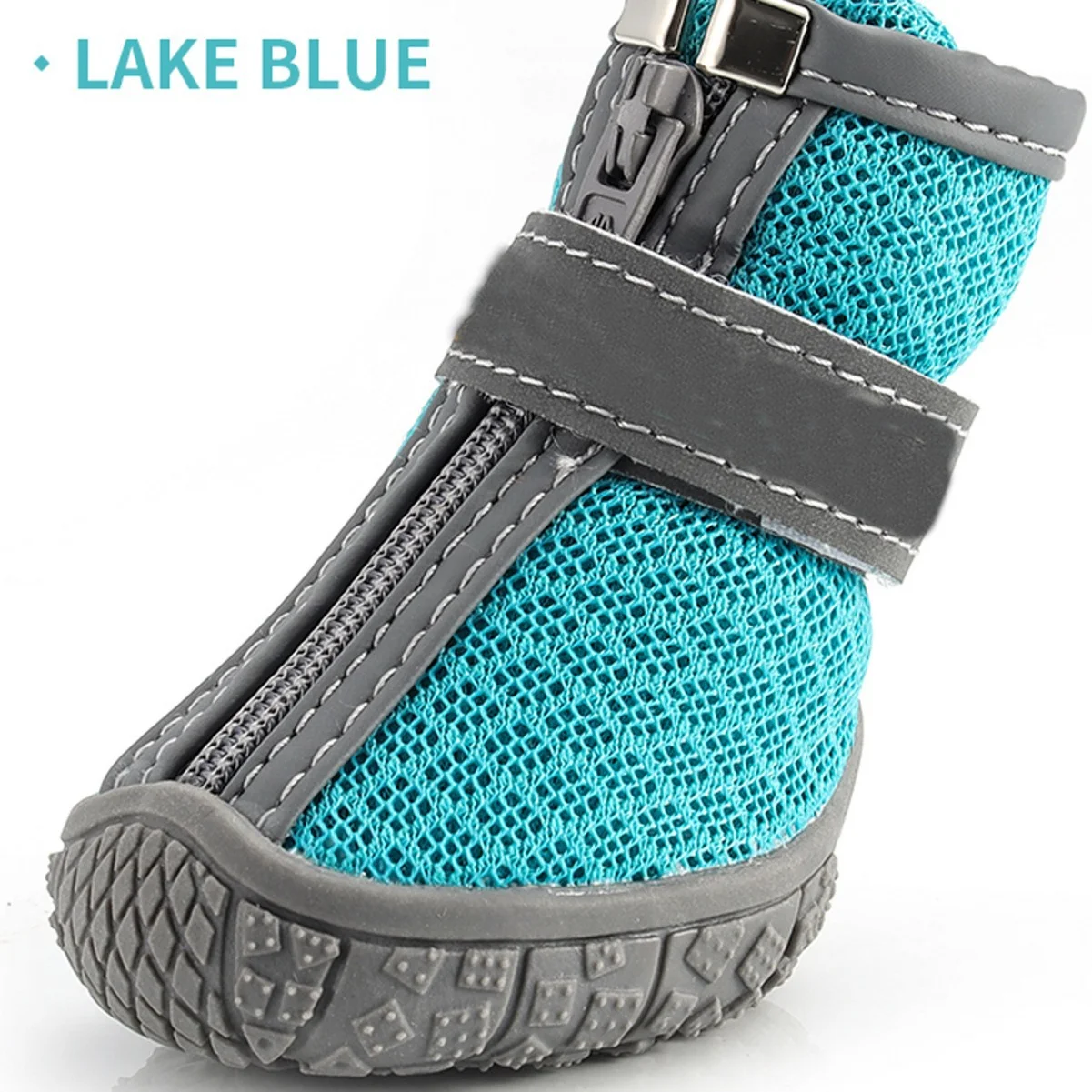 Large Medium Dog Outdoor Running Shoes Anti-Slip Rugged Sole with Fastening Straps Classic Warm Rubber Boots Cute Style for Cats