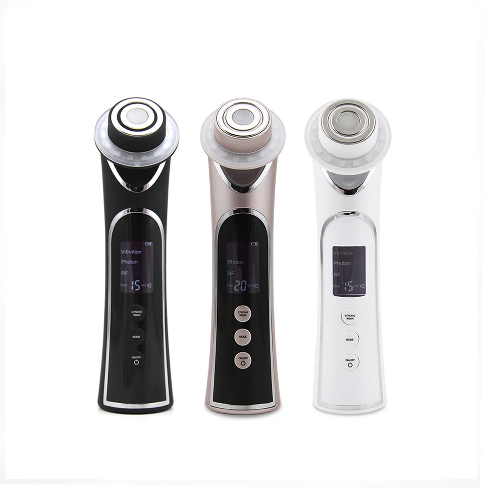 Personal Care Beauty Handy Wrinkle Removal Face Lifting Led Light RF Facial Massager