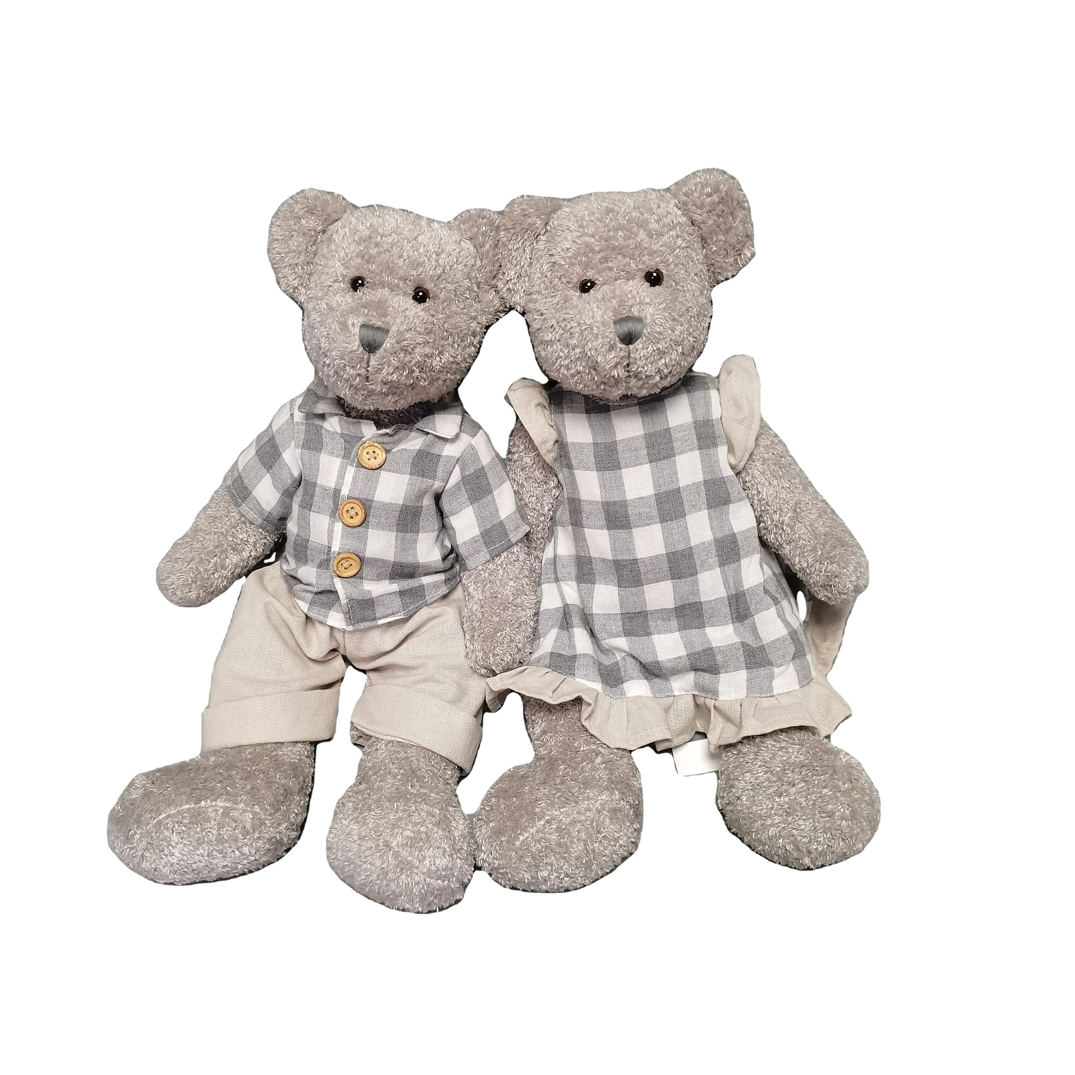 2022 Amazon Hot Selling Manufacturer popular gifts creative high quality plush stuffed toy clothing teddy bear with hig