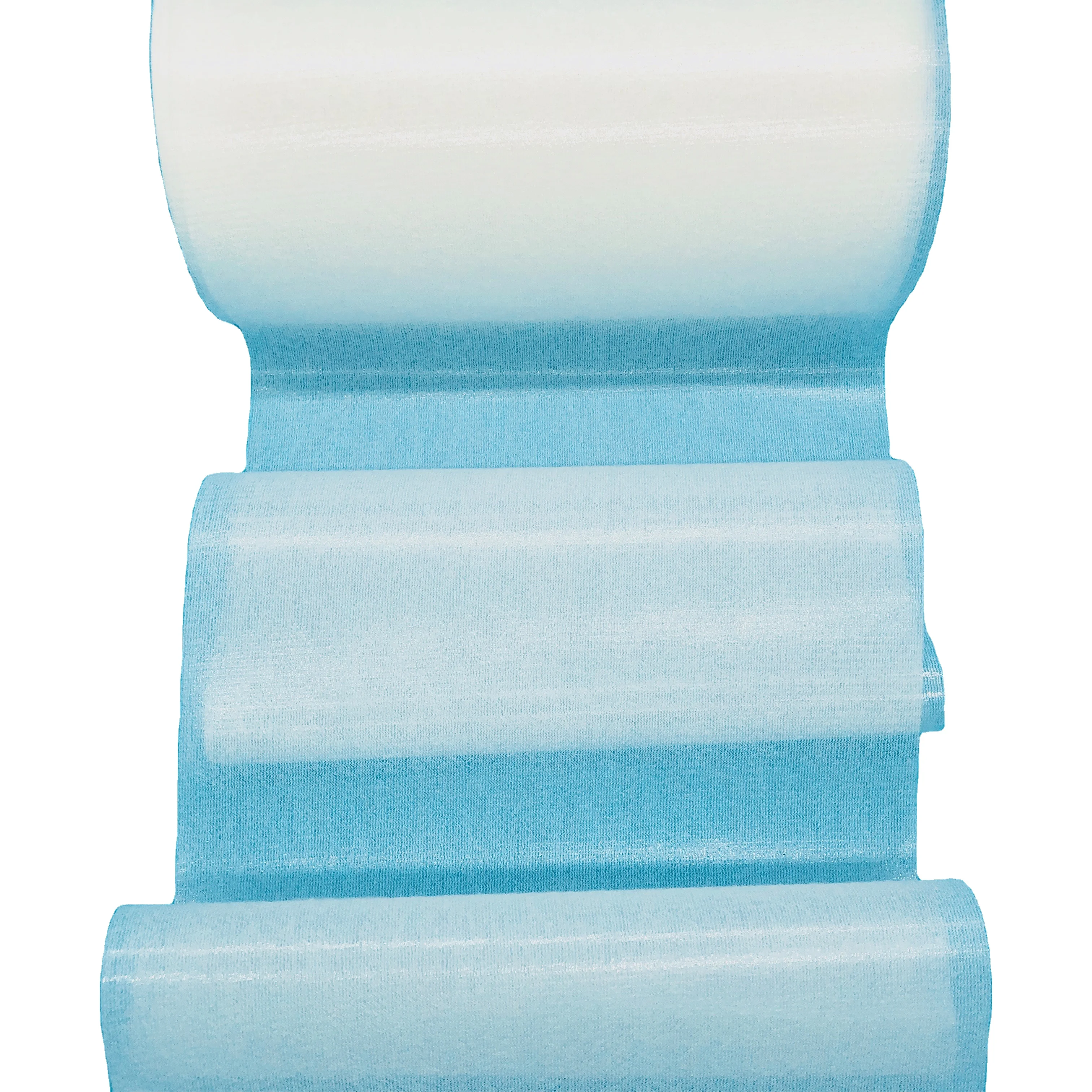 Super soft Plastic Film , PE Film Laminated Non Woven Fabric