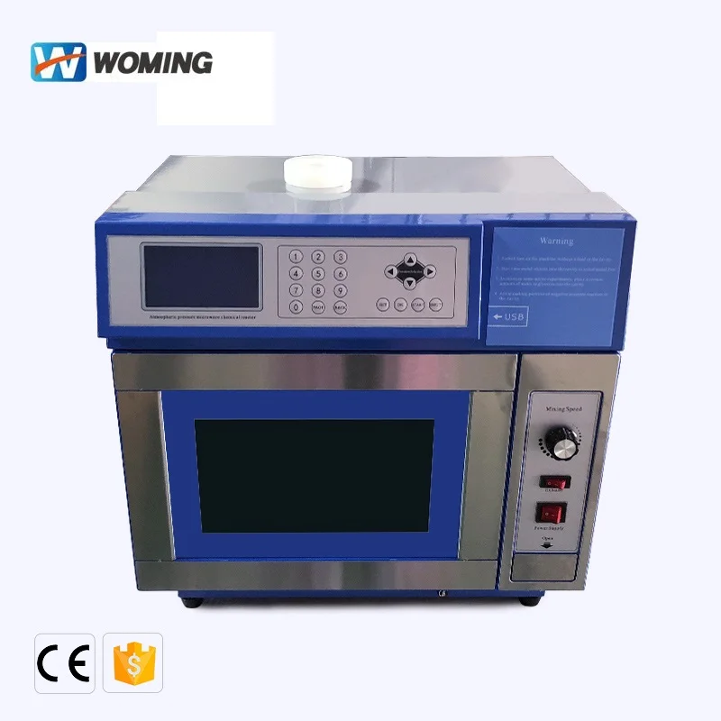 Factory Outlet Woming Laboratory Pyrolysis Synthesis Reactor MCR-3 Microwave Chemical Reactor