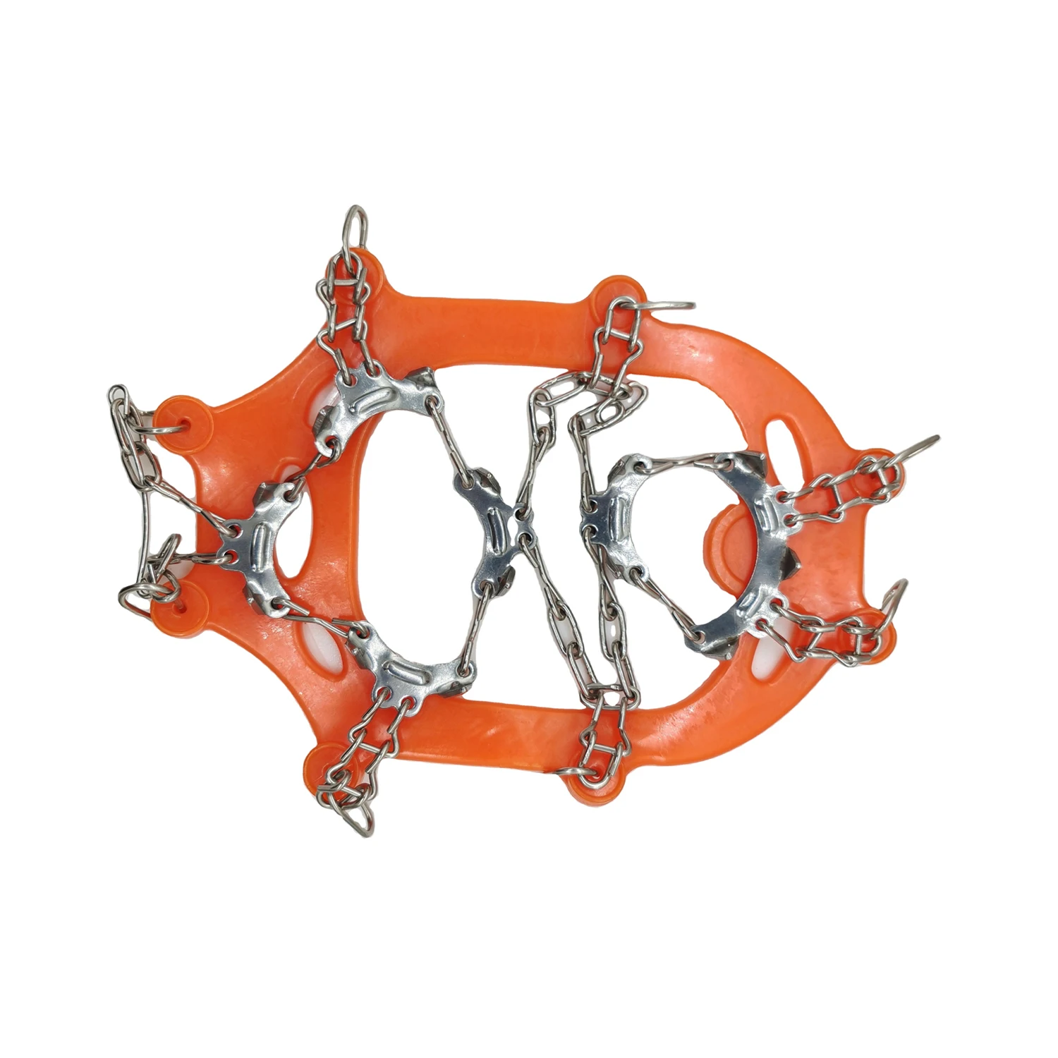 Anti slip snow ice spikes grips 10 teeth rubber crampons climbing