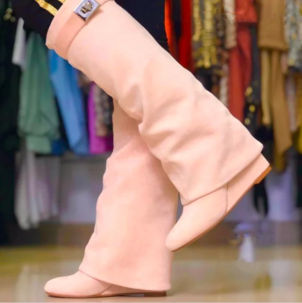 women  suede high height winter women shoes wedge sexy lady boots