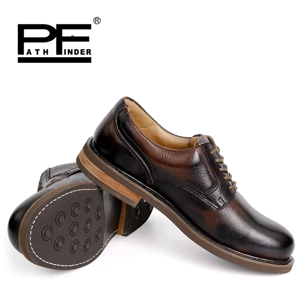 Designer genuine leather shoes