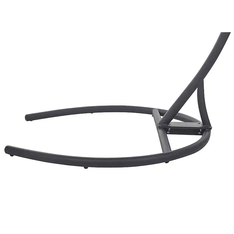 Outdoor indoor with stand hanging rattan basket garden egg chair swing