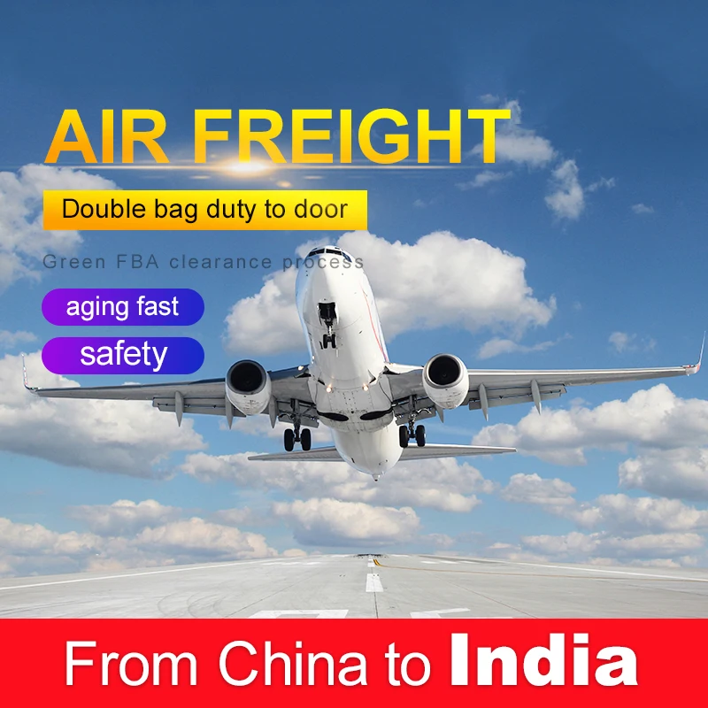 Cheapest price ddp ddu door to door service air freight  forwarder for india china shipping agent