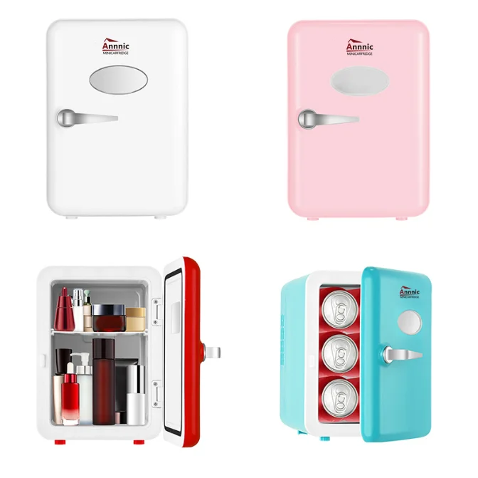 Mini Fridge AC/DC Portable Fridge for car home refrigerator mini fridge Compact Refrigerators