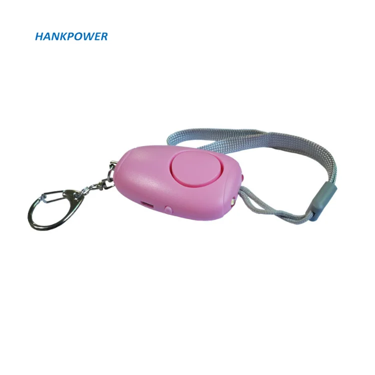 Personal Alarms USB Rechargeable 130dB Safesound Security Alarm Keychain with LED Lights Personal Alarm