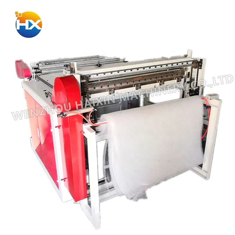 Customer design gridding cutting non woven roll to sheet cutting machine
