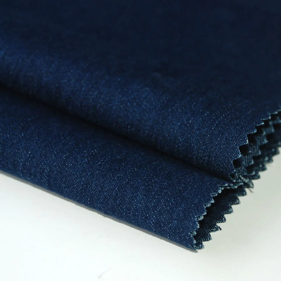 
Nice prices three colors stretch polyester cotton denim fabric for pants coats 