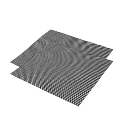 Легко Очищаемый термостойкий антипригарный коврик для гриля и барбекю