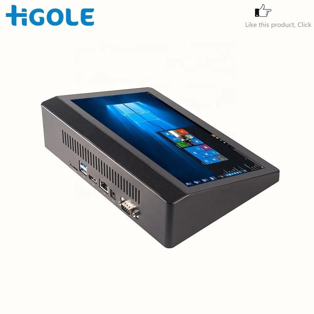 Gole F6APL Lite 10.1 inch desktop all in one POS system industrial computer mini pc
