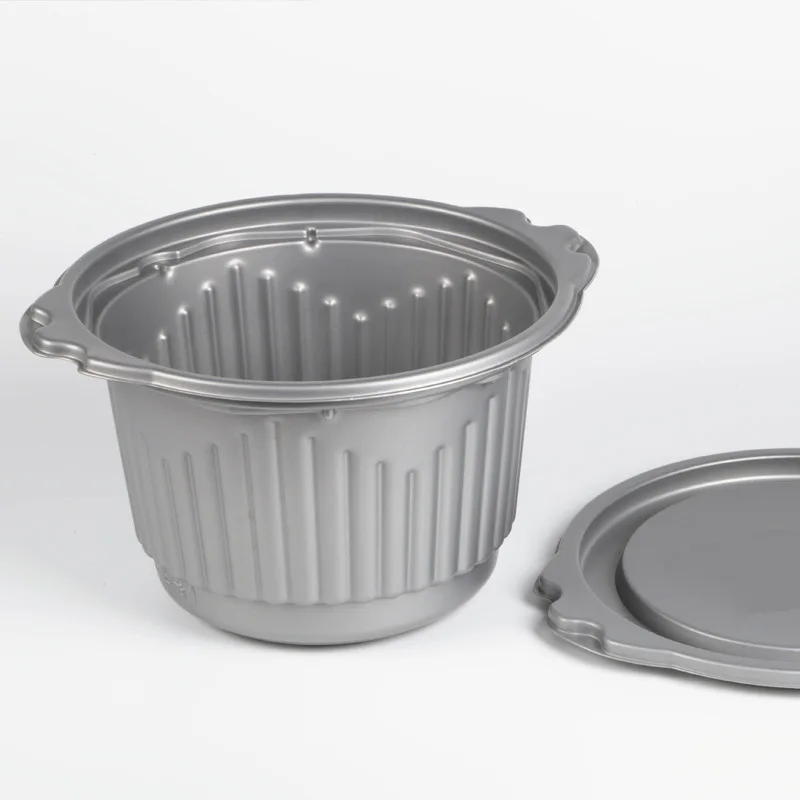Manufacturers directly supply disposable round self-heating rice box self-heating hot pot box food grade pp material
