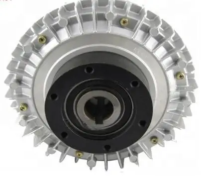 ZKB type double output shaft spigot support fan cooling magnetic powder clutch